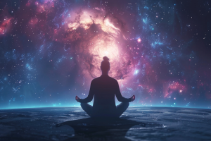 person-gazing-starry-night-sky 1